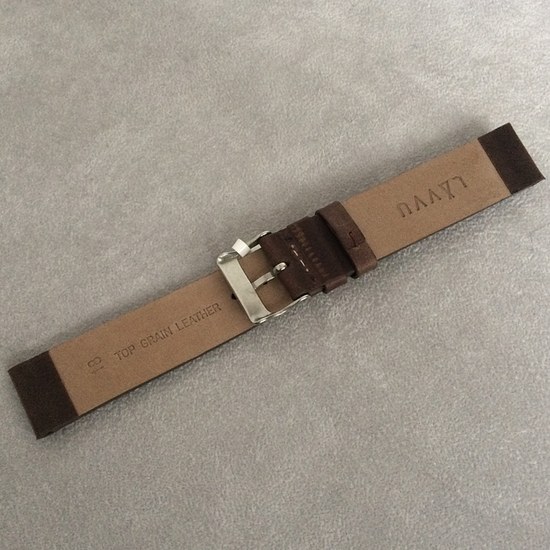 Řemínek LAVVU PLAIN z luxusní kůže Top Grain LSCUC18