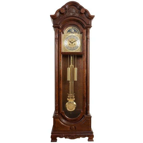 Podlahové hodiny Adler 10121 - walnut