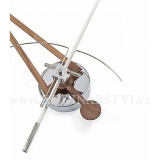 Hodiny Nomon Cris walnut 70 cm