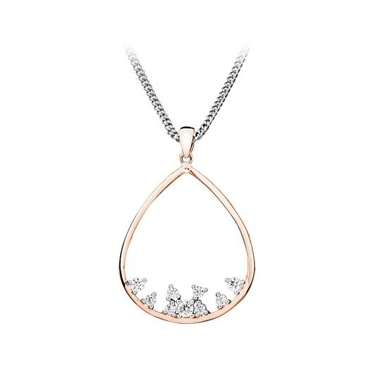 MOISS stříbrný přívěsek ROSE