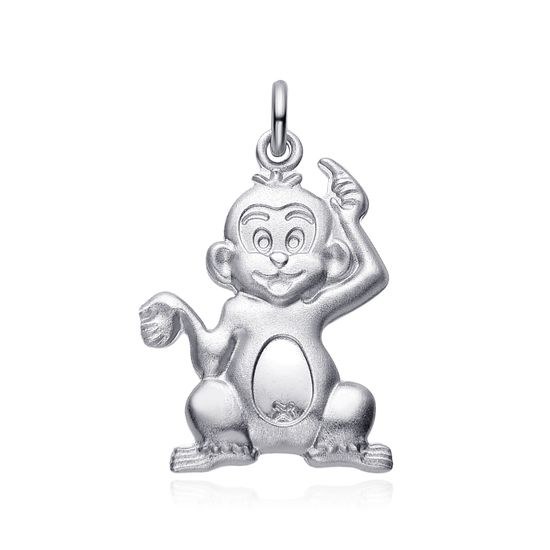 MOISS stříbrný přívěsek OPICE