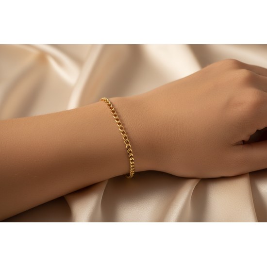 Zlatý 585/1000 náramek panzer 1406