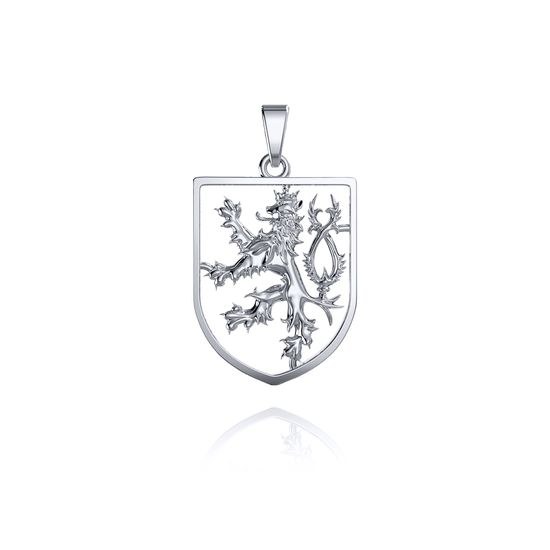 MOISS stříbrný přívěsek ČESKÝ LEV