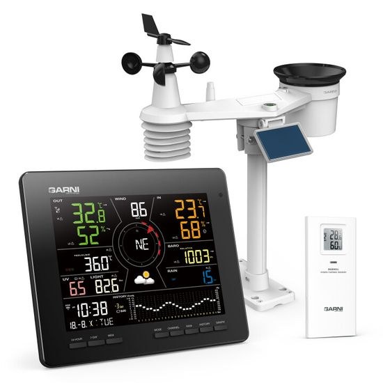 Wi-Fi met. stanice s 24hod /7denní předpovědí GARNI 2060 Arcus