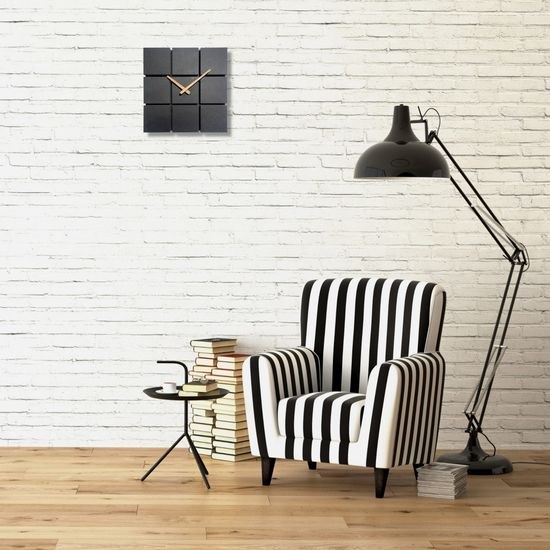 Flexistyle z243 - designové tmavé hodiny