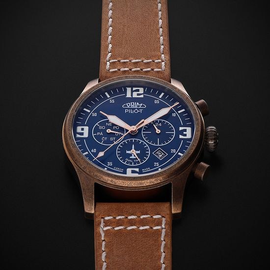 Hodinky PRIM Pilot JP75 W01P.13247.E – edice 2025