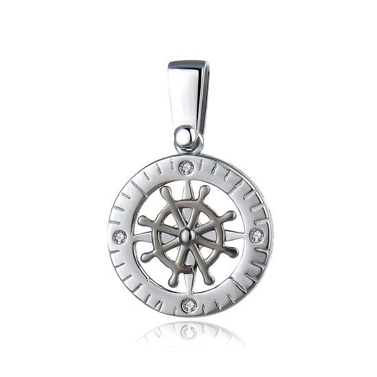 MOISS stříbrný přívěsek KOMPAS