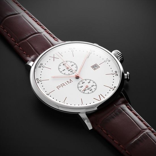 Hodinky PRIM Chronoscope 25 Roman W03P.13230.B