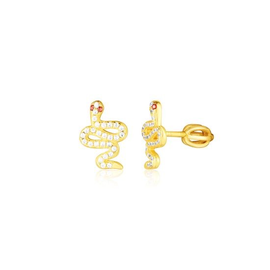 Náušnice JVD SVLE3212XH2GOSR stříbrné