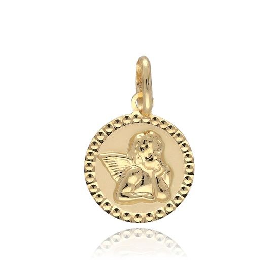 MOISS přívěsek ze žlutého zlata ANDĚL