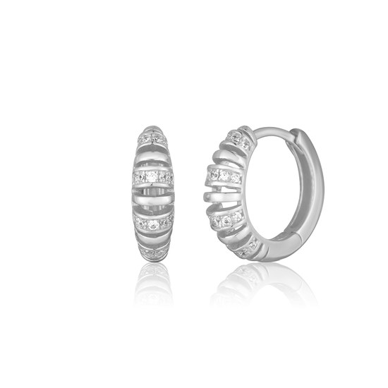 Náušnice JVD SVLE3077XH2BI00 stříbrné