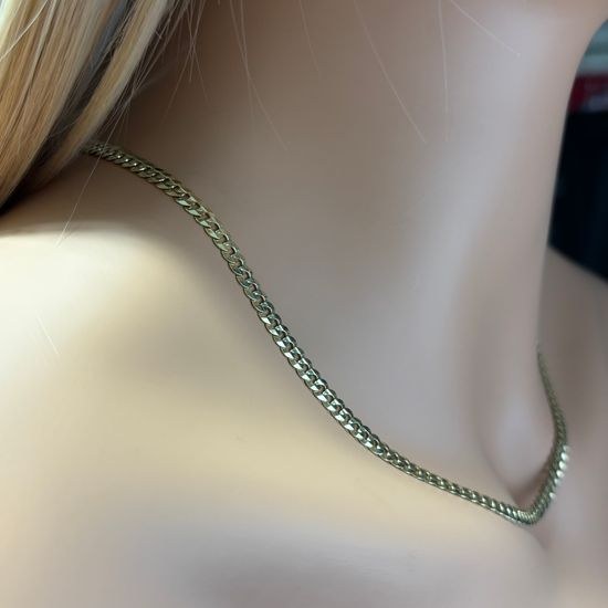 Zlatý 585/1000 řetízek panzer 1177