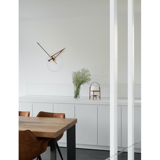 Hodiny Nomon Cris Gold White 70 cm