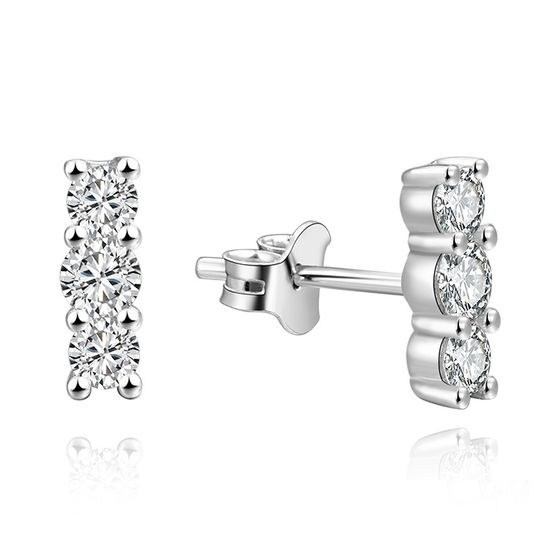 MOISS stříbrné náušnice