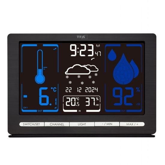TFA 35.1132.01 - Domácí meteostanice s předpovědí počasí a barevným displejem METEOCHROME