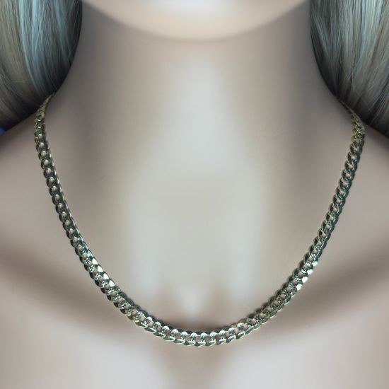 Zlatý 585/1000 řetízek panzer 1220