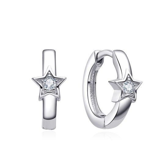 MOISS dětské stříbrné náušnice HVĚZDA