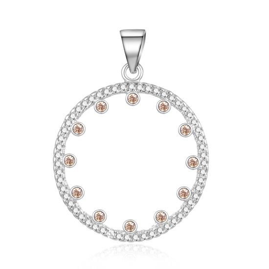 MOISS stříbrný přívěsek KRUH