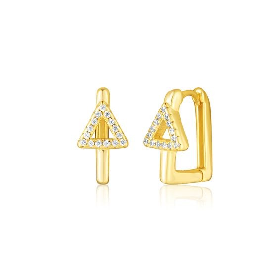 Náušnice JVD SVLE3222XH2GO00 stříbrné