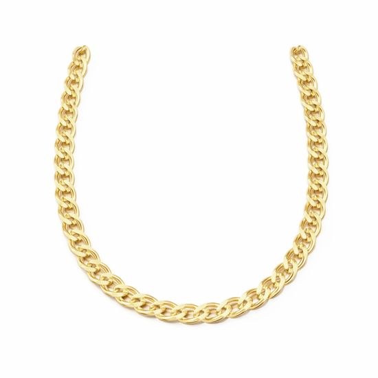 Zlatý silný řetízek grand 55 cm