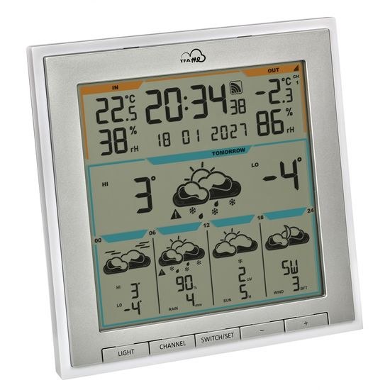 TFA 35.8105.02 - Bezdrátová WiFi meteostanice s chytrou předpovědí TFA.me ID-08