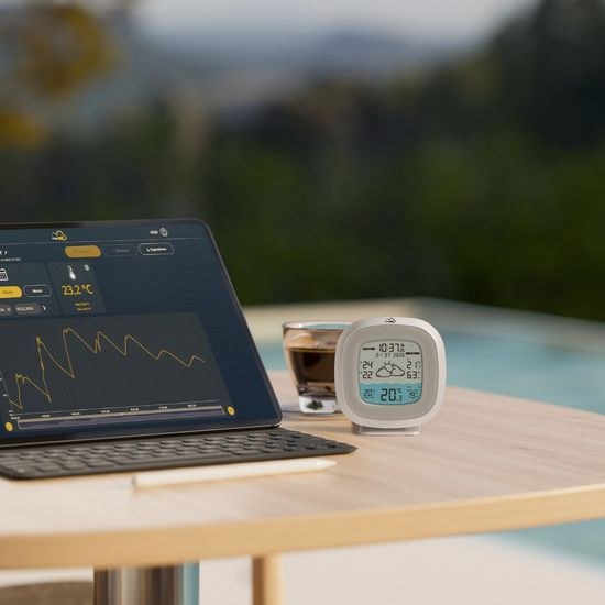 TFA 35.8114.10 - Bezdrátová WiFi meteostanice s chytrou předpovědí a bazénovým čidlem TFA.me ID-09