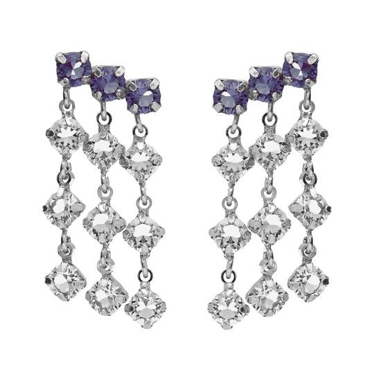 Victoria Cruz A4103-18HT - stříbrné náušnice