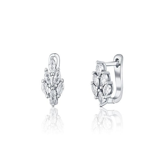 Náušnice JVD SVLE1237XI2BI00 stříbrné