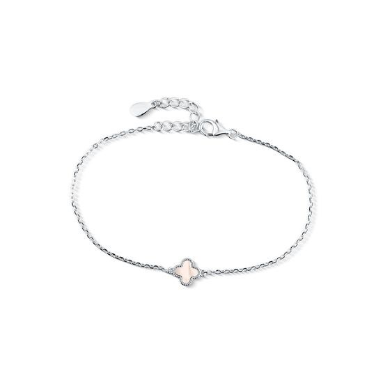 Náramek JVD SVLB0479X61P118 stříbrný