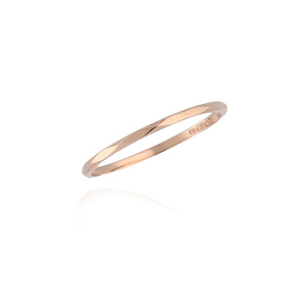 MOISS prsten z růžového zlata