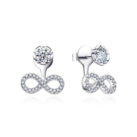 MOISS stříbrné náušnice MAŠLE