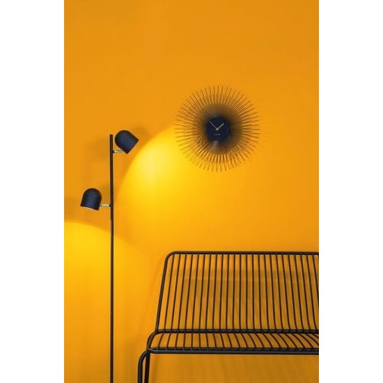 Designové nástěnné hodiny Karlsson KA5817BK 45cm