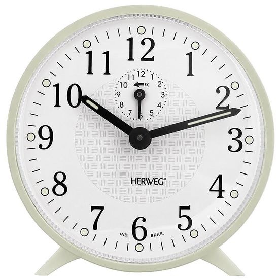 Mechanický budík Herweg 2220BE béžová