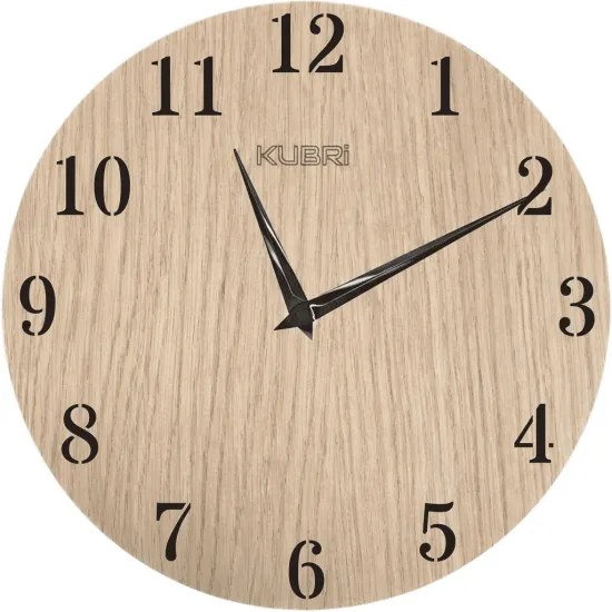 KUBRi KU3011 - 10 cm hodiny od českého výrobce s tichým chodem