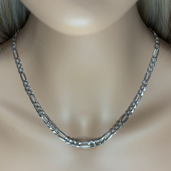 Stříbrný řetízek "Figaro" TU-1005