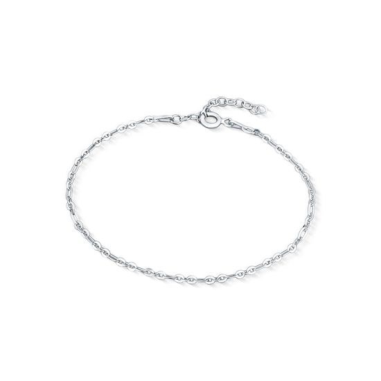 Stříbrý náramek JVD SVLCRDSRBJ15017