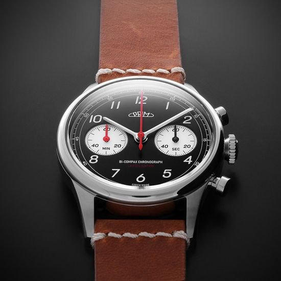 Hodinky PRIM Racing Bi-Compax Chronograph W91P.13211.B