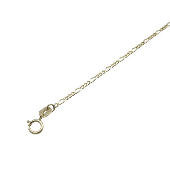 Zlatý 585/1000 řetízek figaro 1737