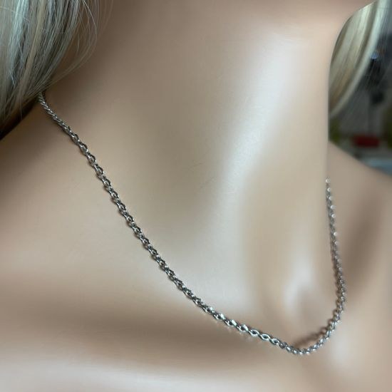 Stříbrný 925/1000 řetízek anker S1057