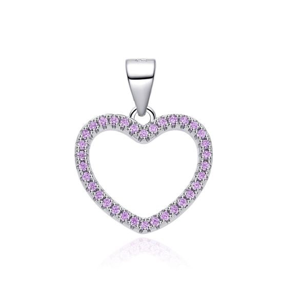 MOISS stříbrný přívěsek SRDCE