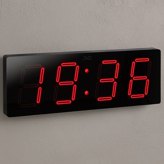 JVD DH1.1 - Svítící digitální hodiny s vynikající čitelností