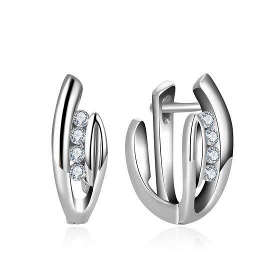 MOISS stříbrné náušnice