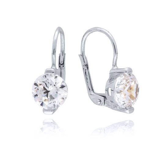 MOISS náušnice z bílého zlata