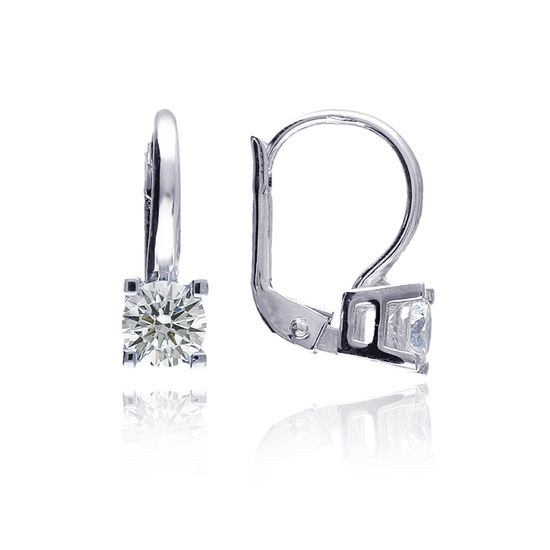 MOISS náušnice z bílého zlata