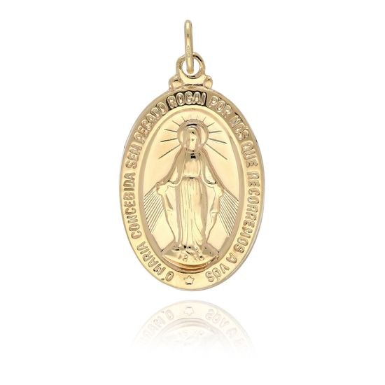 MOISS přívěsek ze žlutého zlata MADONKA