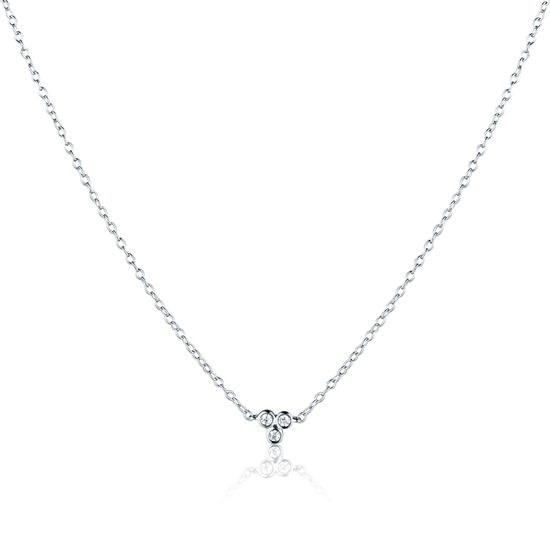 Náhrdelník JVD SVLN0520XK4BI45 stříbrný