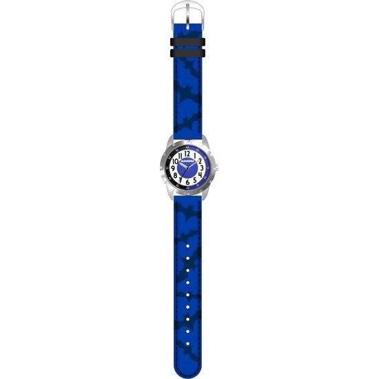 CLOCKODILE CWB0051 Svítící modré chlapecké dětské hodinky SUPERHERO