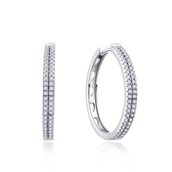 MOISS stříbrné náušnice