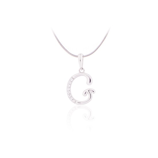 Přívěsek JVD stříbrný