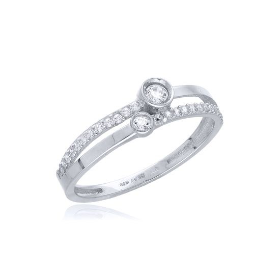 MOISS prsten z bílého zlata